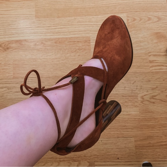 Free people suede heels - Picture 5 of 5